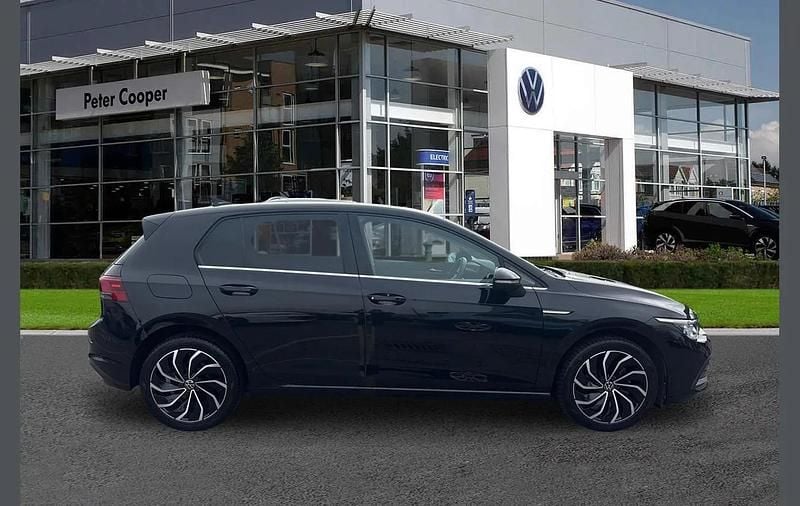 Used VW Golf VIII Edition 130 HP (95 kW) 2023 Black Hatchback