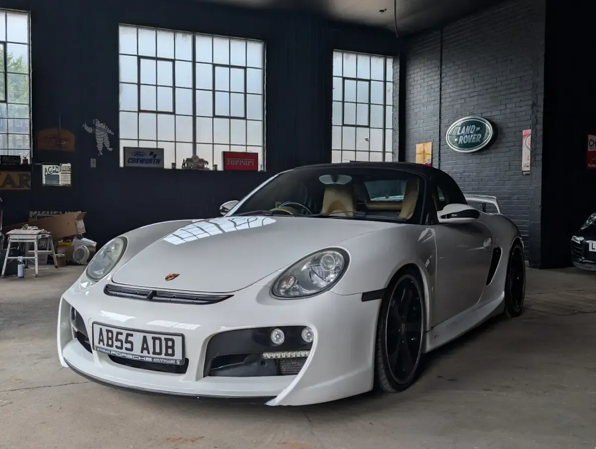 Used Porsche Boxster Sport 240 HP (176 kW) 2005 White Cabriolet