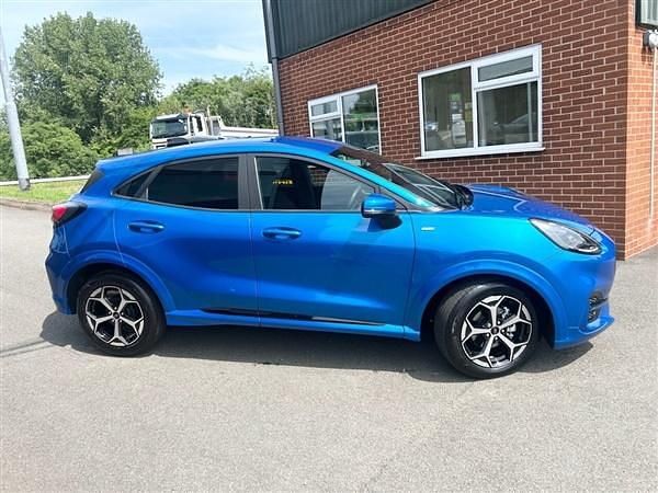 Blue Used 2024 Ford Puma Gen-E ST-Line X SUV | £24,995 - Image 1/1