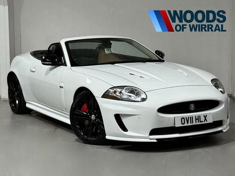 Used Jaguar XKR 510 HP (375 kW) 2011 White Cabriolet