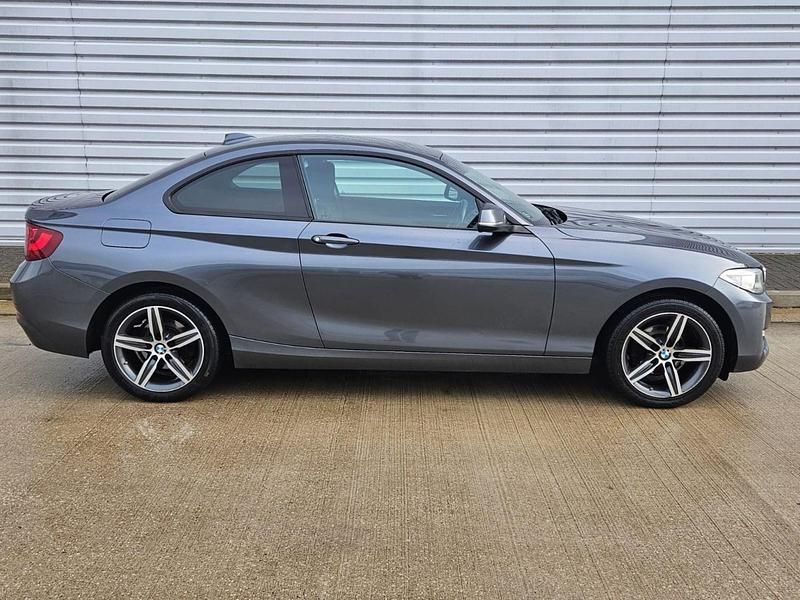 Used BMW 218 Sport Line 136 HP (100 kW) 2017 Grey Coupe