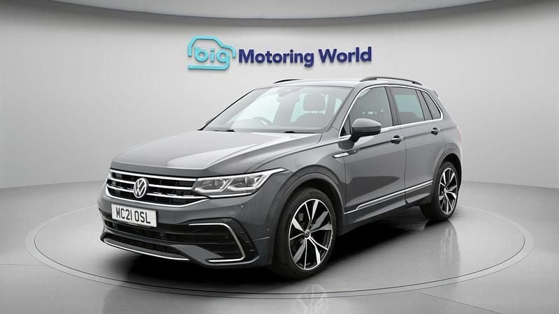 Used VW Tiguan R-line 148 HP (108 kW) 2021 Grey SUV