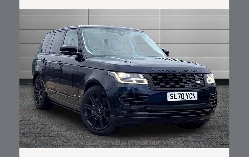 Used Land Rover Range Rover 404 HP (297 kW) 2021 Portofino blue SUV
