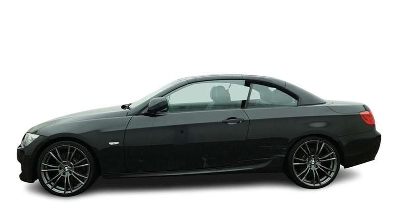 Used BMW 325 Cabriolet M Sport 2012 Black Cabriolet