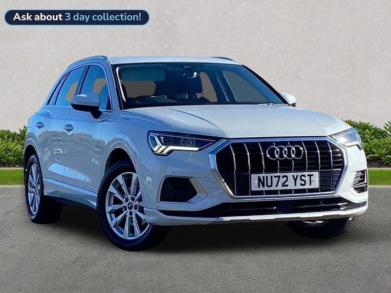 White Used 2022 Audi Q3 Sport SUV | £24,556 (Fair price) - Image 1/4