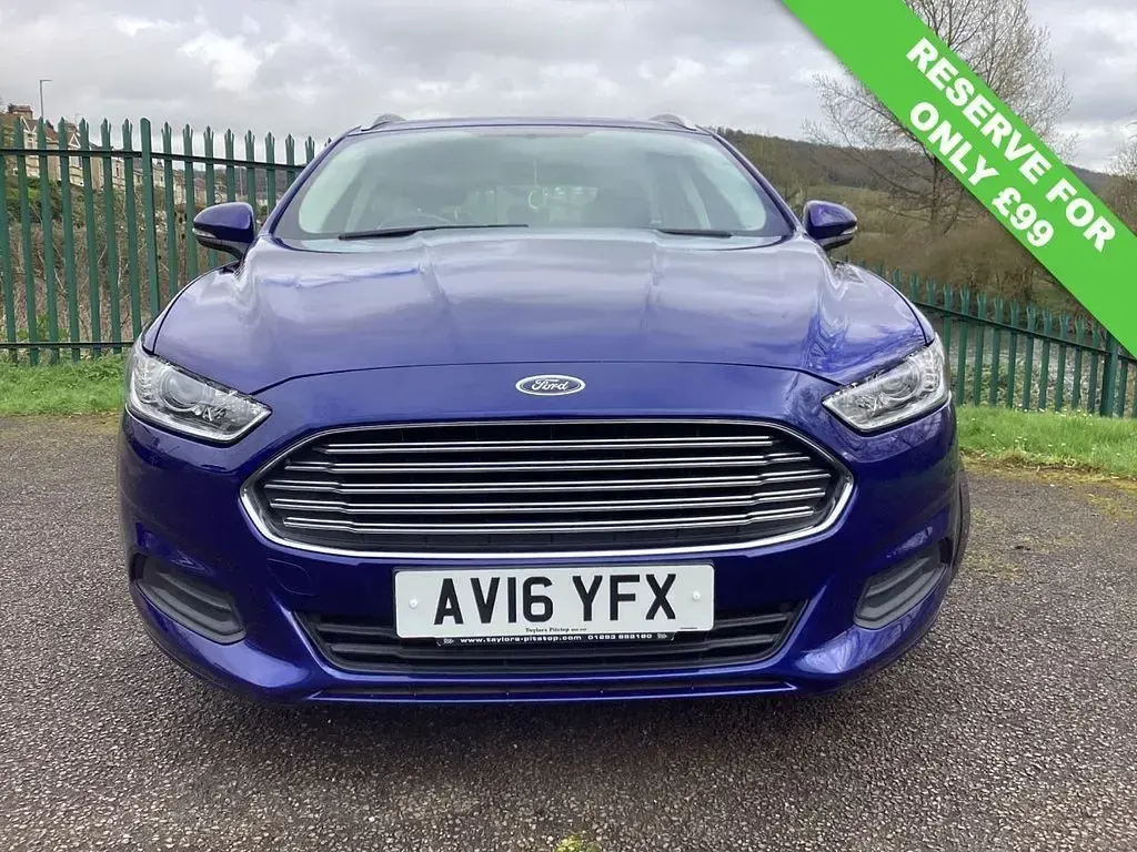 Used Ford Mondeo Style 120 HP (88 kW) 2016 Blue Estate