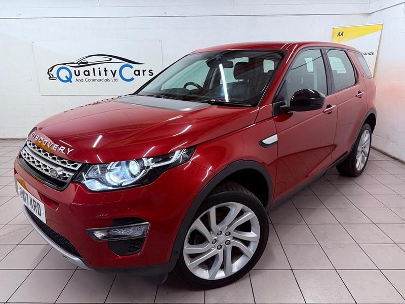 Red Used 2017 Land Rover Discovery Sport HSE Luxury SUV | £9,595 (Fair price) - Image 1/4