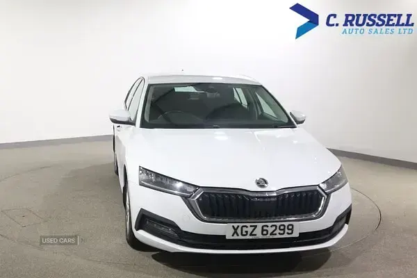 Used Skoda Octavia SE 150 HP (110 kW) 2022 White Hatchback