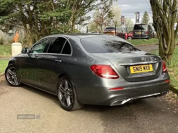 Used Mercedes E220 AMG line 2019 Grey Sedan