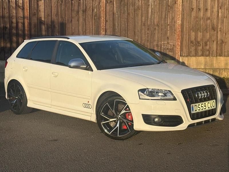White Used 2010 Audi S3 Sportback Performance Hatchback | £8,495 (Good price) - Image 1/3