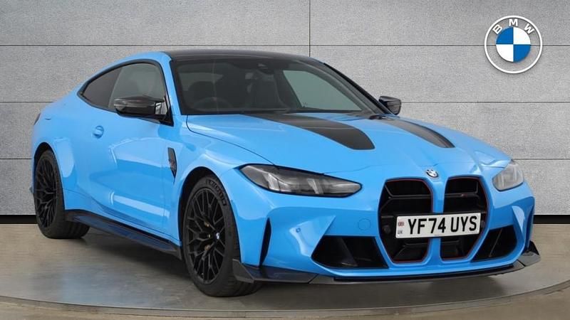 Blue Used 2024 BMW M4 Comfort Edition Coupe | £103,500 (Expensive) - Image 1/4