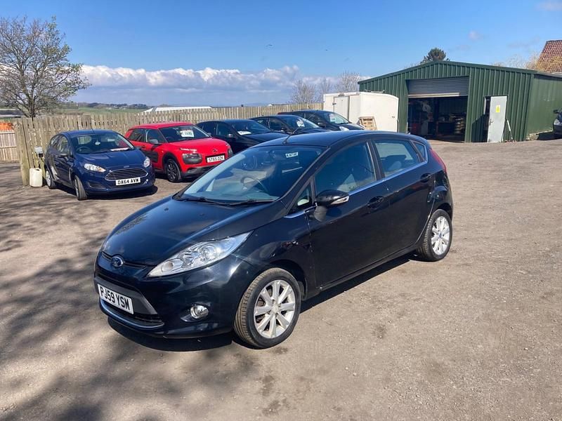 Used Ford Fiesta Zetec 2009 Black Hatchback