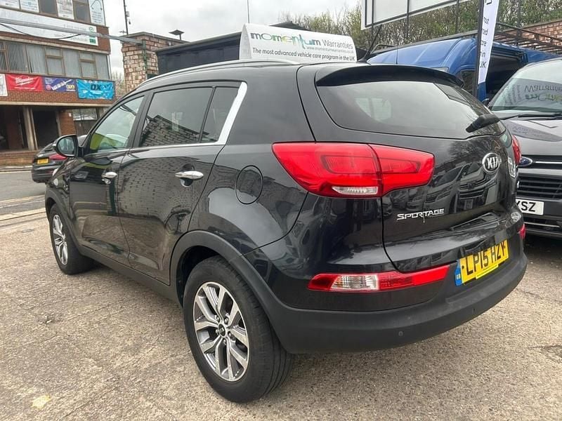 Used Kia Sportage 116 HP (85 kW) 2015 Black SUV