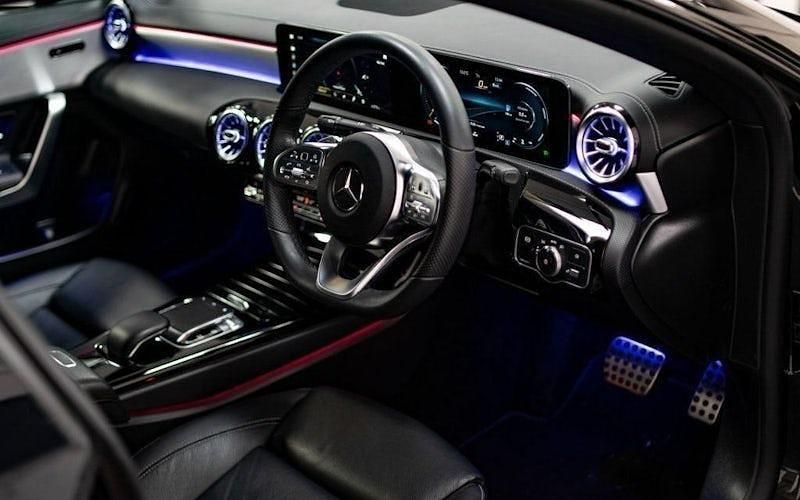 Used Mercedes CLA180 AMG Line Premium 136 HP (100 kW) 2022 Black Sedan