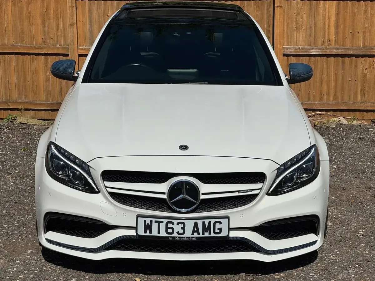Used Mercedes C63 AMG Premium 2016 White Sedan