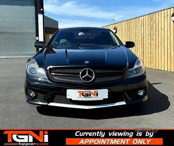 Used Mercedes SL63 AMG AMG 2009 Black Cabriolet