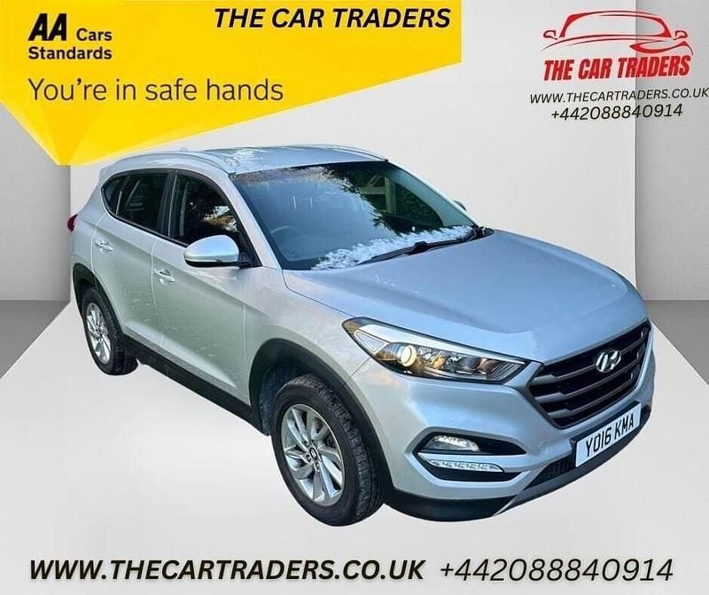 Silver Used 2016 Hyundai Tucson SE SUV | £10,488 (Good price) - Image 1/4