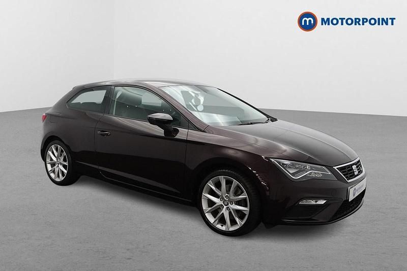 Purple Used 2018 Seat Leon FR Coupe | £12,199 (Good price) - Image 1/4