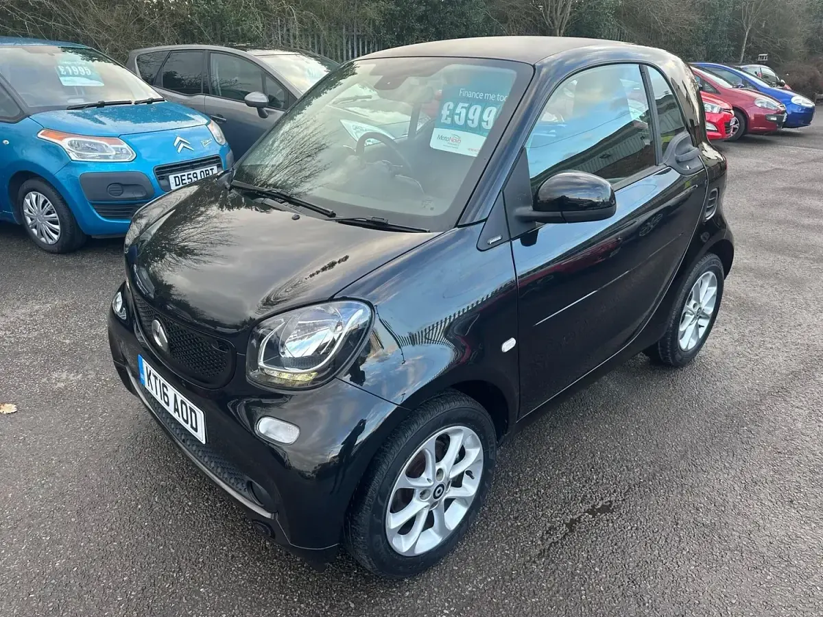 Used Smart ForTwo Coupé Passion 71 HP (52 kW) 2016 Black Coupe
