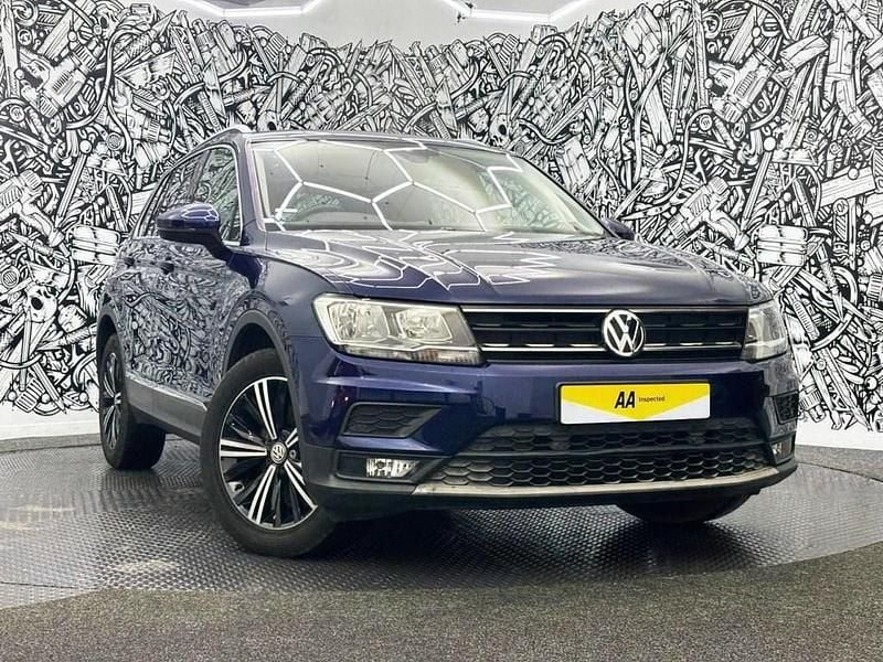 Used VW Tiguan SE 130 HP (95 kW) 2019 Blue SUV