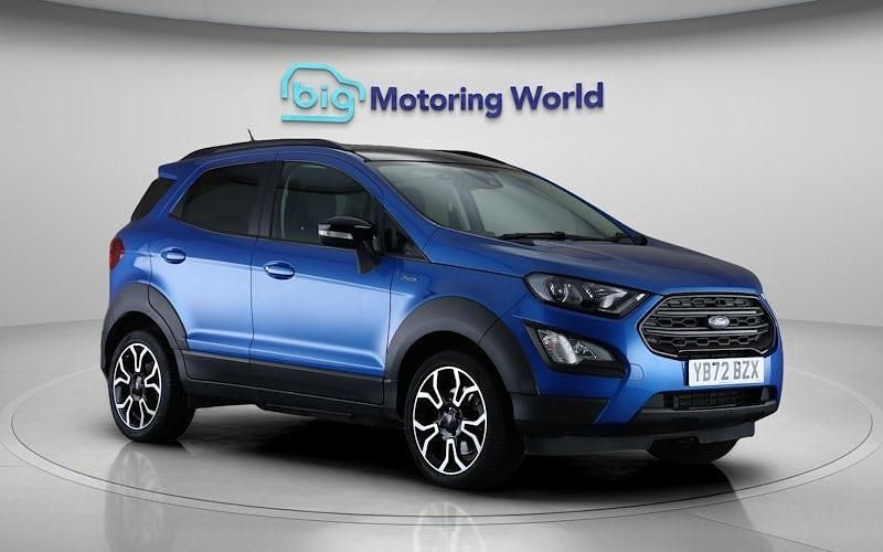 Begagnad Ford Ecosport Active 125 HK (91 kW) 2022 Blå SUV