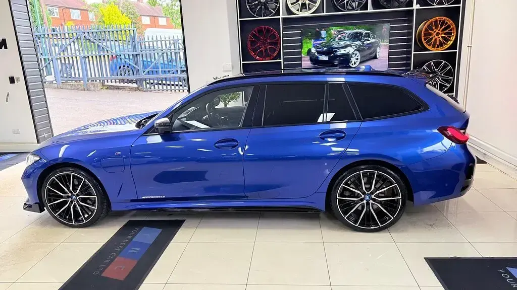 Used BMW 330e M Sport 2023 Blue Estate