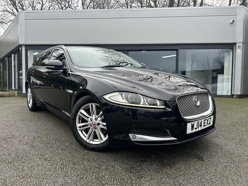 Used Jaguar XF Luxury 2014 Black Estate