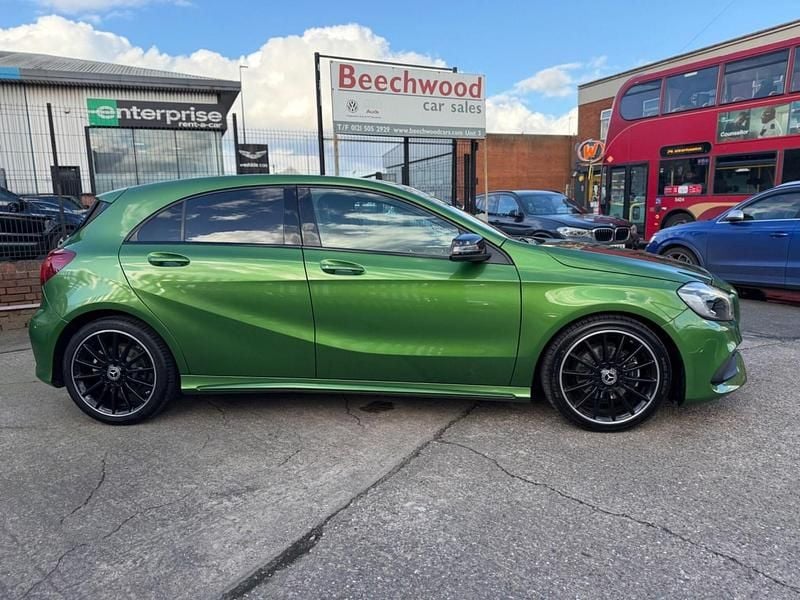 Used Mercedes A180 AMG Line Premium 2017 Green Hatchback