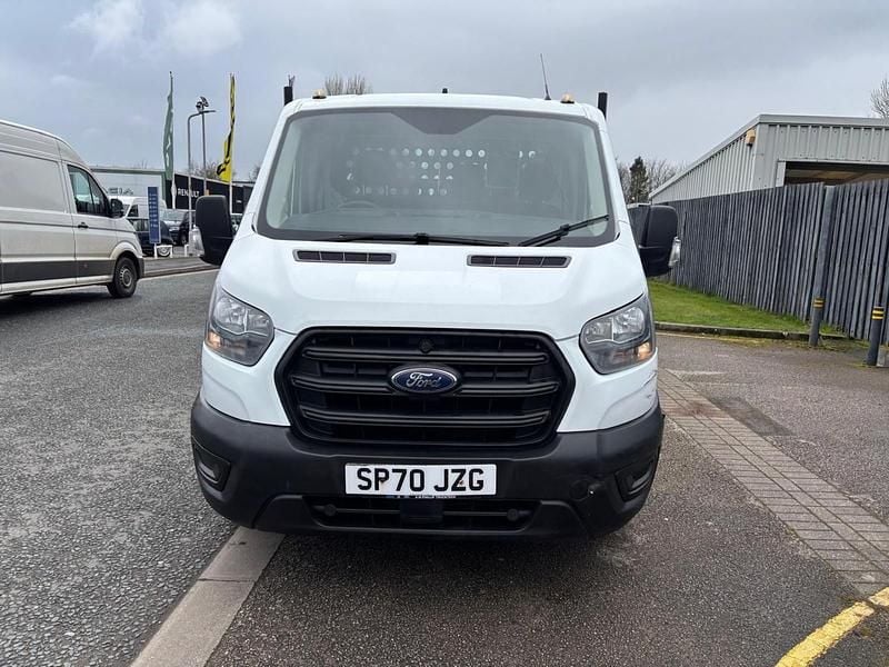 Begagnad Ford Transit 130 HK (95 kW) 2020 Vit Cab