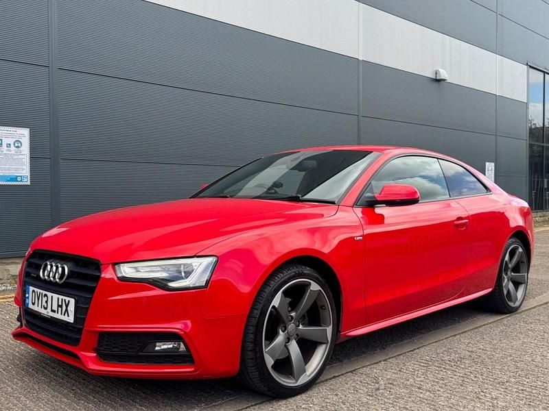 Used Audi A5 Black Edition 2013 Red Coupe