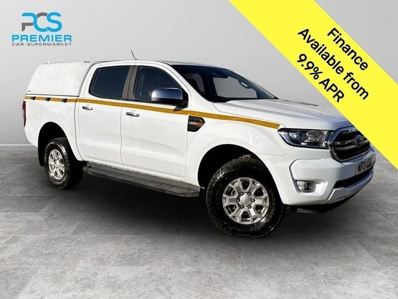 White Used 2021 Ford Ranger XLT Pickup | £10,100 (Super price) - Image 1/3
