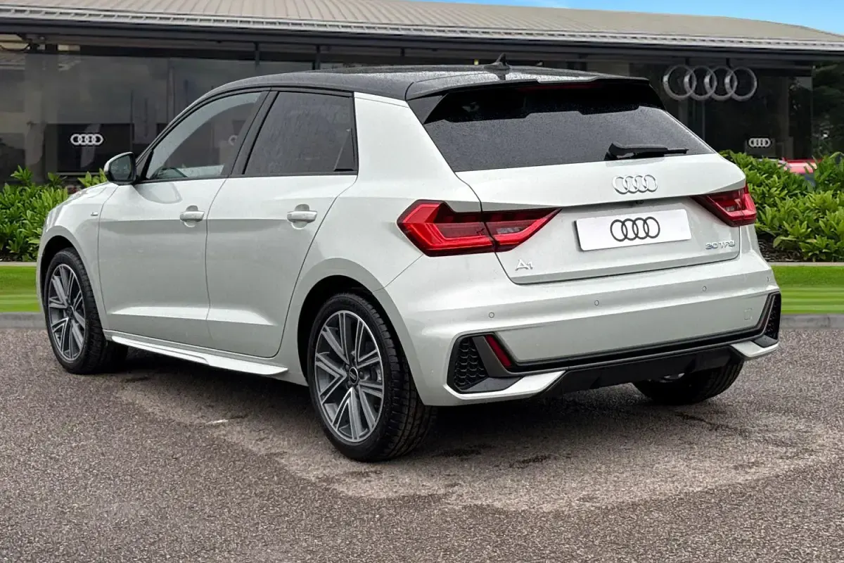 New Audi A1 Sportback S-Line 2026 Silver Hatchback