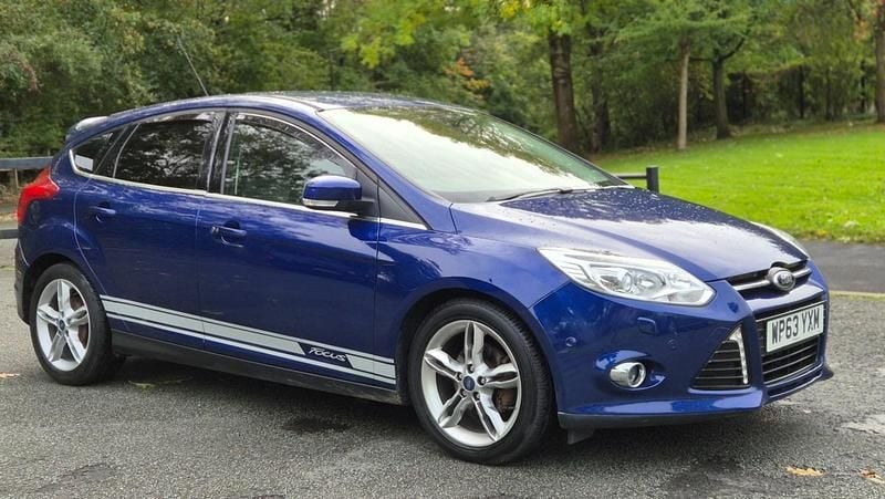 Blue Used 2014 Ford Focus Titanium X Hatchback | £3,190 (Fair price) - Image 1/4