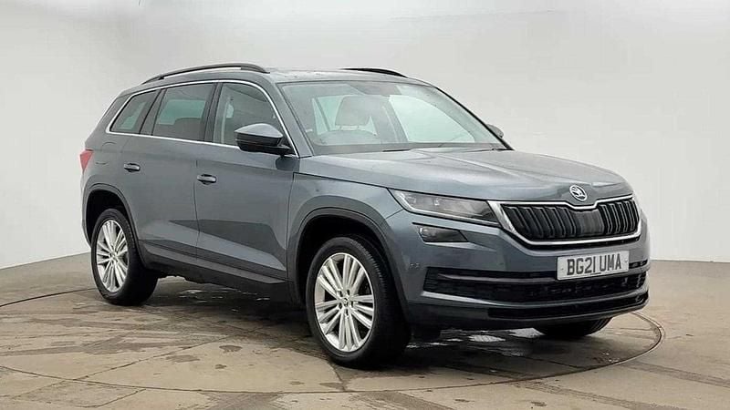 Used Skoda Kodiaq SE L 110 HP (80 kW) 2021 Quartz grey metallic SUV