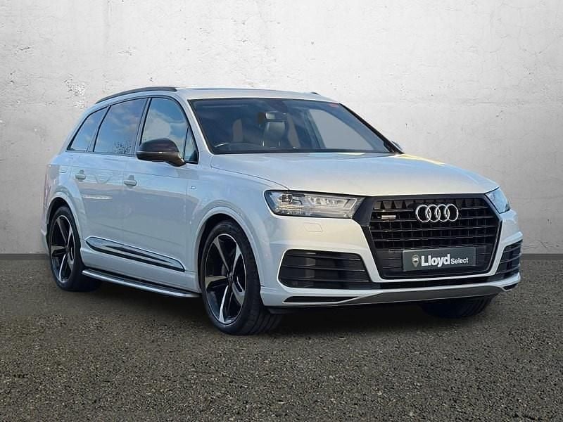 White Used 2018 Audi Q7 Black Edition SUV | £29,960 (Good price) - Image 1/4