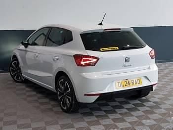 Used Seat Ibiza XCELLENCE Lux 115 HP (84 kW) 2024 White Hatchback