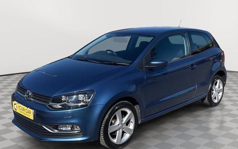 Usado VW Polo SEL 90 HP (66 kW) 2016 Azul Citadino