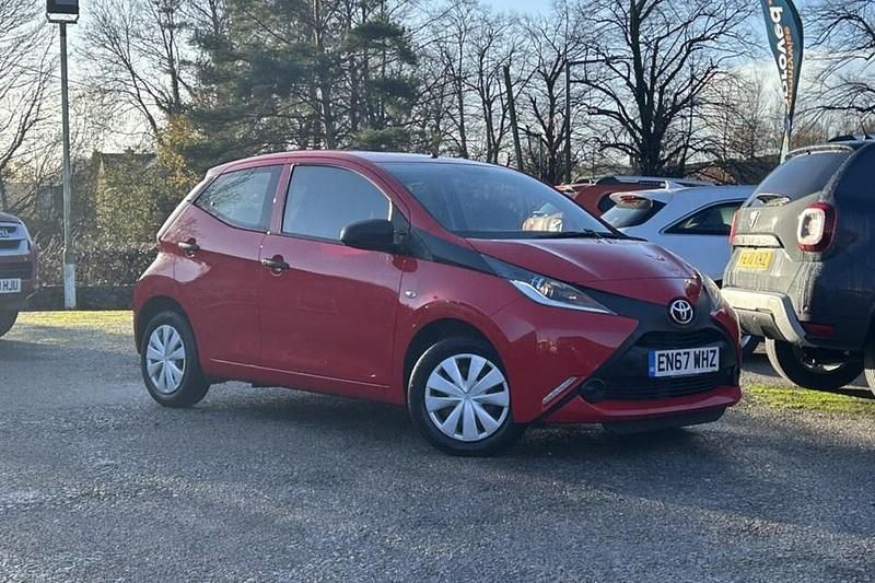 Red Used 2018 Toyota Aygo Hatchback | £5,995 (Good price) - Image 1/1