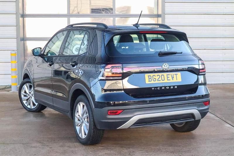 Black Used 2020 VW T-Cross SE SUV | £11,836 (Good price) - Image 1/4
