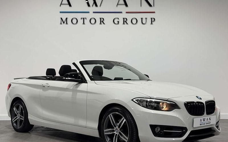 Used 2017 BMW 218 Sport Line Cabriolet | £10,500 (Good price) - Image 1/4