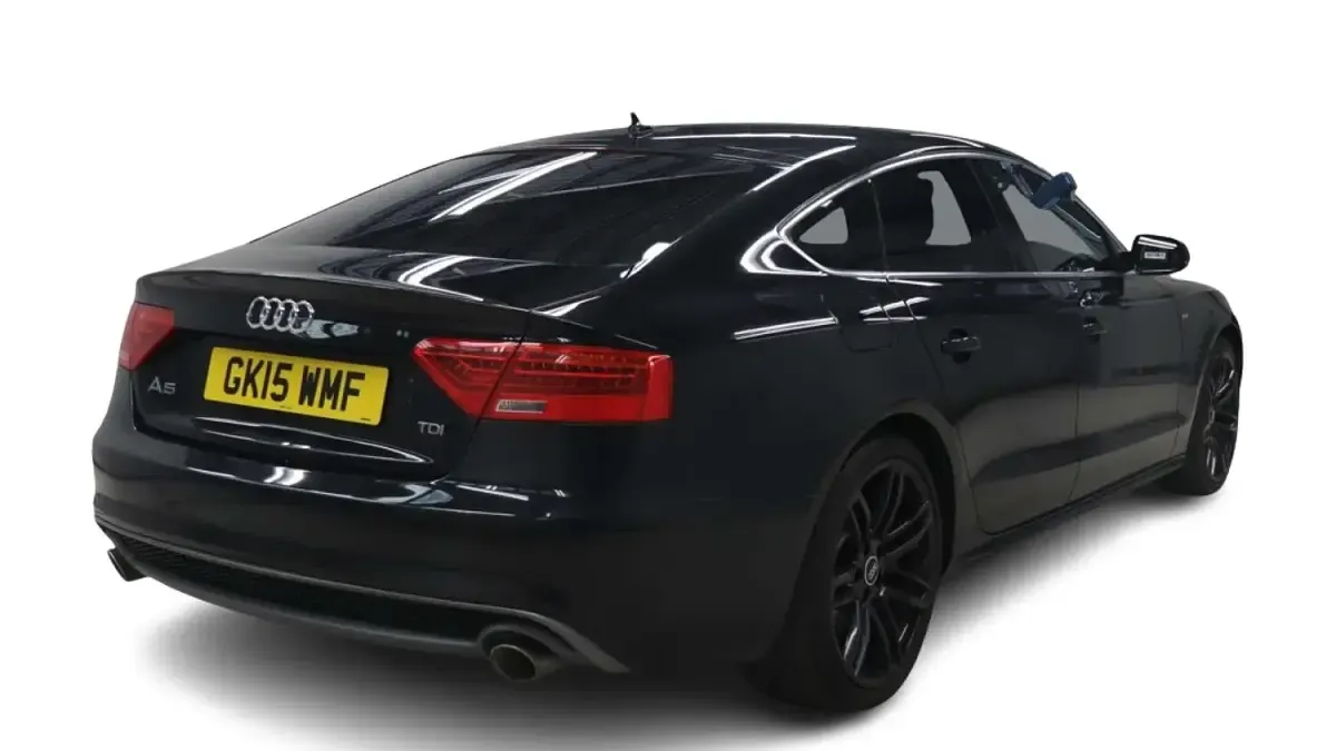 Used Audi A5 S-Line 204 HP (150 kW) 2015 Black Coupe