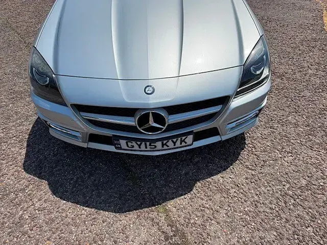 Used Mercedes SLK250 AMG 2015 Silver Cabriolet