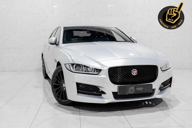 Silver Used 2018 Jaguar XE R-Sport Sedan | £9,600 (Fair price) - Image 1/4