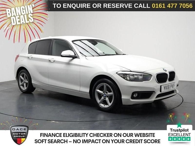 White Used 2018 BMW 118 Sport Line Hatchback | £11,890 (Good price) - Image 1/3