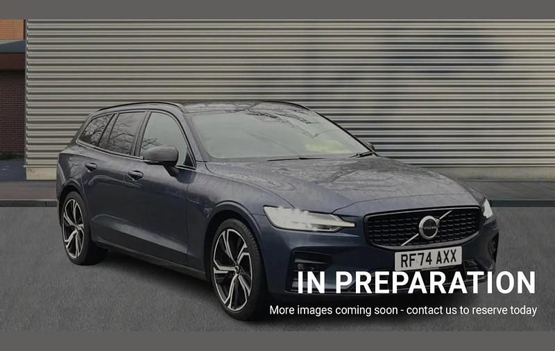 Blue Used 2025 Volvo V60 Plus Estate | £31,429 (Fair price) - Image 1/4