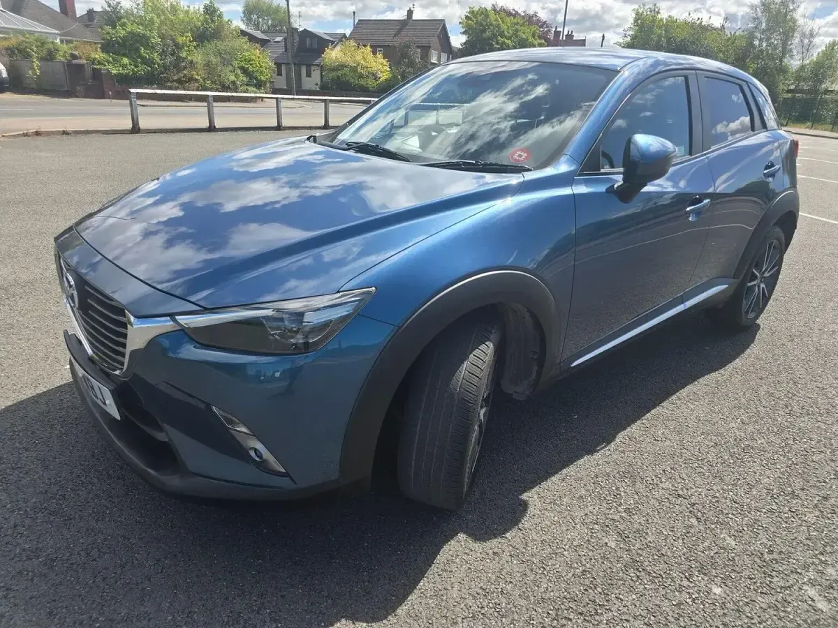 Used Mazda CX-3 Inclusive 105 HP (77 kW) 2018 Blue SUV