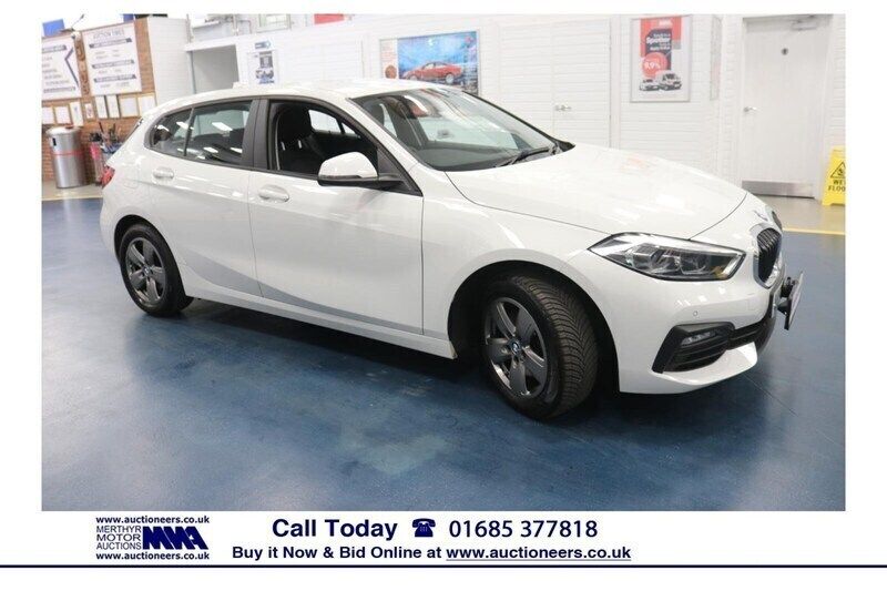 White Used 2020 BMW 116 Hatchback | £12,602 (Fair price) - Image 1/4
