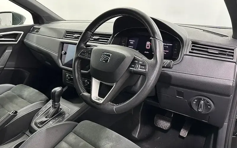 Used Seat Ibiza XCELLENCE Lux 115 HP (84 kW) 2020 Black Hatchback