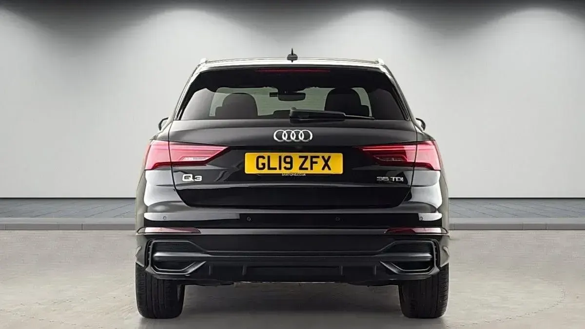 Begagnad Audi Q3 S-Line 150 HK (110 kW) 2019 Svart SUV