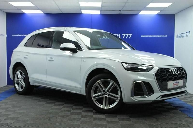 Used Audi Q5 S-Line 265 HP (194 kW) 2020 White SUV